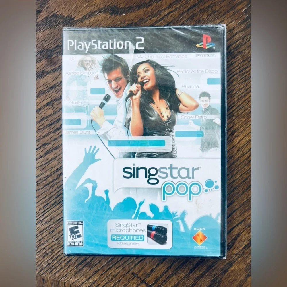 SingStar: Pop (Sony PlayStation 2, 2007) new